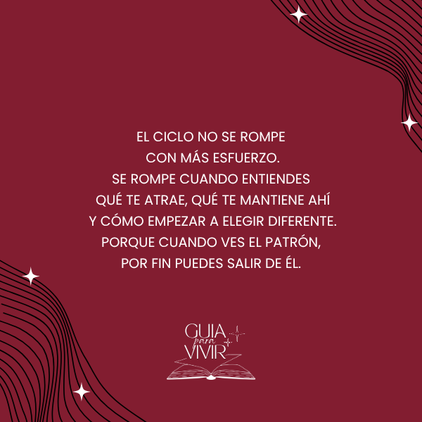Por qué siempre atraes al mismo tipo y cómo romper el ciclo para siempre